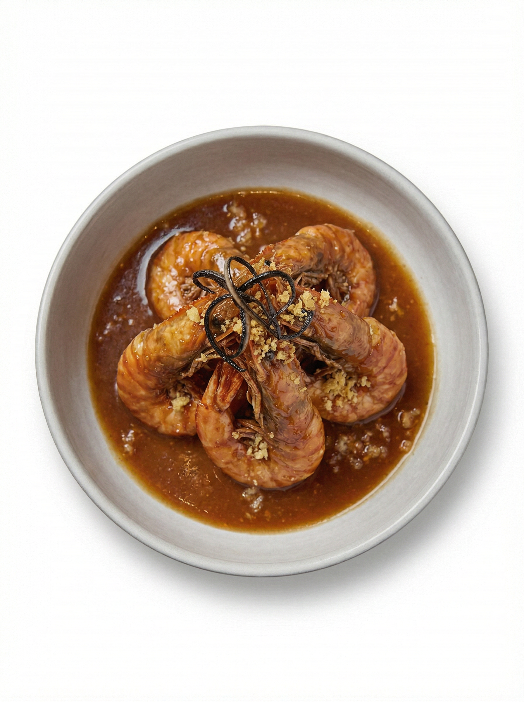 Zested Tamarind Prawns